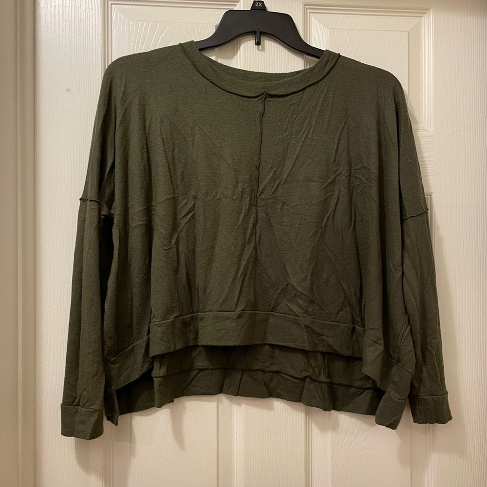 Savvi Sarah Crop Sweater